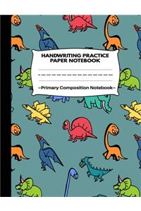 Handwriting Practice Paper Notebook Primary Composition Notebook