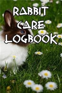 Rabbit Care Logbook