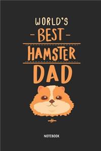 World's Best Hamster Dad Notebook