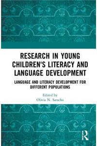 Research in Young Children's Literacy and Language Development