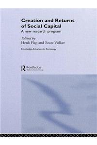 Creation and Returns of Social Capital