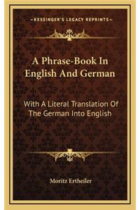 A Phrase-Book in English and German