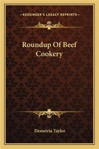 Roundup of Beef Cookery