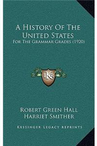 A History Of The United States