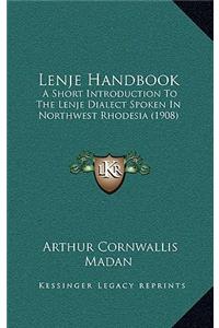 Lenje Handbook