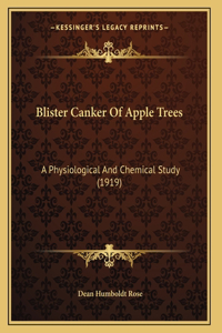 Blister Canker Of Apple Trees
