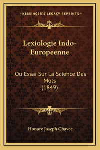 Lexiologie Indo-Europeenne