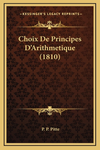 Choix De Principes D'Arithmetique (1810)