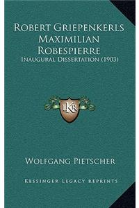 Robert Griepenkerls Maximilian Robespierre