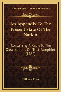 An Appendix To The Present State Of The Nation