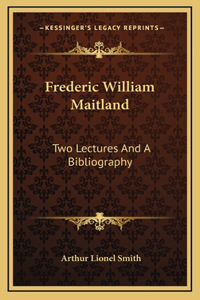 Frederic William Maitland