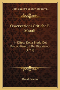 Osservazioni Critiche E Morali