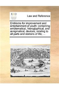 Emblems for Improvement and Entertainment of Youth