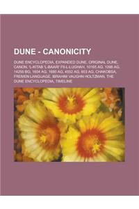 Dune - Canonicity