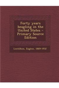 Forty Years Beagling in the United States