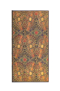 Fire Flowers Ultra Lined Hardcover Journal (Elastic Band Closure)