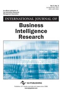 International Journal of Business Intelligence Research, Vol 3 ISS 3