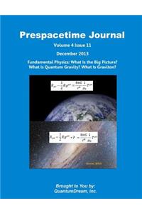 Prespacetime Journal Volume 4 Issue 11