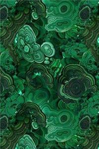 Malachite Blank Book