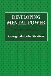 Developing Mental Power