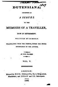 Memoirs of a Traveller, Now in Retirement - Vol. V