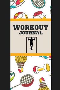 Workout Journal: Sport & Workout Pattern: Keep Fit and Tracking Your Workout: Workout Log: Fitness Journal and Diary Workout Log