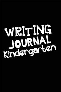 Writing Journal Kindergarten