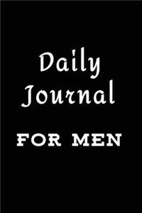 Daily Journal For Men