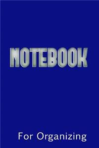 Notebook For Organizing