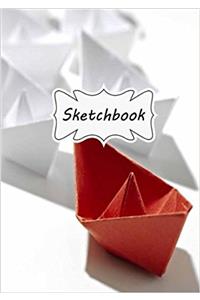 Sketchbook Paper Boat: Blank Paper for Drawing, Doodling or Sketching (Sketchbooks)