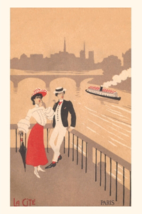 Vintage Journal Couple on the Seine, Graphics