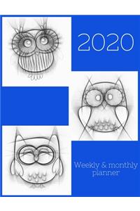 2020 Weekly & monthly planner