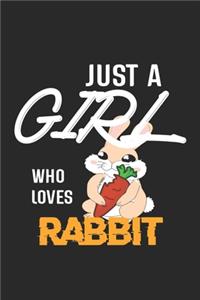 Just A Girl Who Loves Rabbit