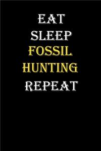 Eat, Sleep, Fossil hunting, Repeat Journal