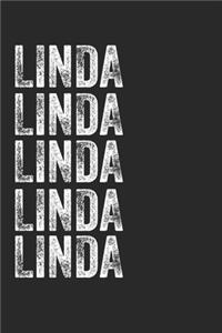 Name LINDA Journal Customized Gift For LINDA A beautiful personalized