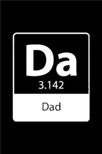 Dad Chemist Dads Funny Chemistry Journal