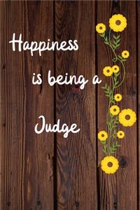 Happiness is being a Judge