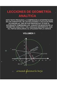 Lecciones de Geometría Analítica