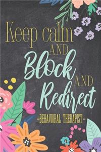 Keep Calm And Block And Redirect