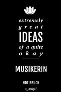 Notizbuch für Musiker / Musikerin