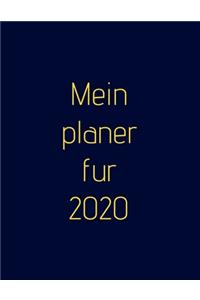 Mein Planer für 2020 - Wochenplaner!