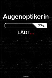 Augenoptikerin Lädt... Notizbuch