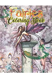 Fairies Coloring Book