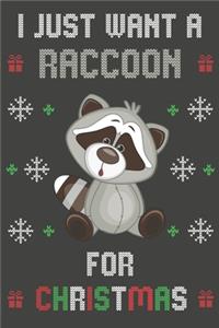 I Just Want A Raccoon For Christmas