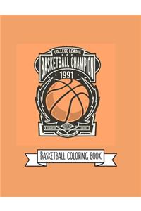 Basketball Coloring Book