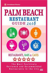 Palm Beach Restaurant Guide 2018