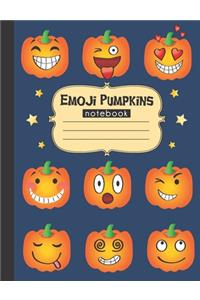 Emoji Pumpkins Notebook