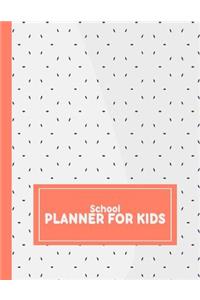 School planner for kids