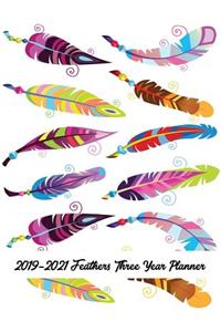 2019-2021 Feathers Three Year Planner