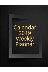Calendar 2019 Weekly Planner